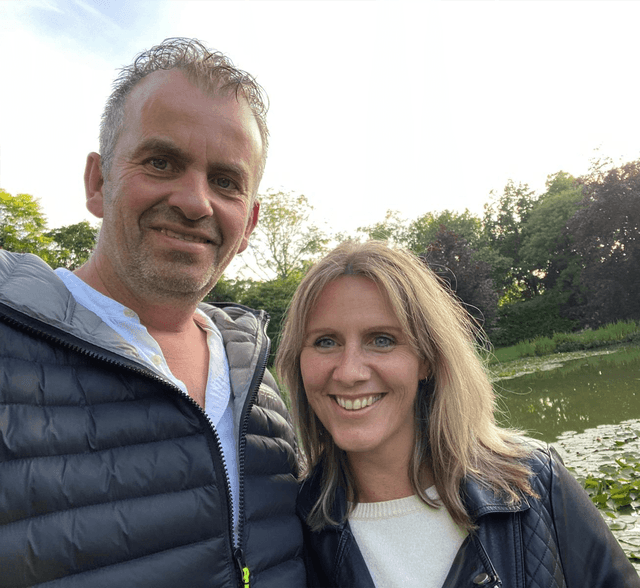 Jaap van der Meij en zijn vrouw